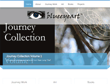 Tablet Screenshot of blueeyeart.com